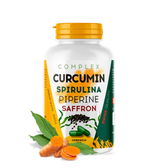 Curcumin Spirulina Piperine