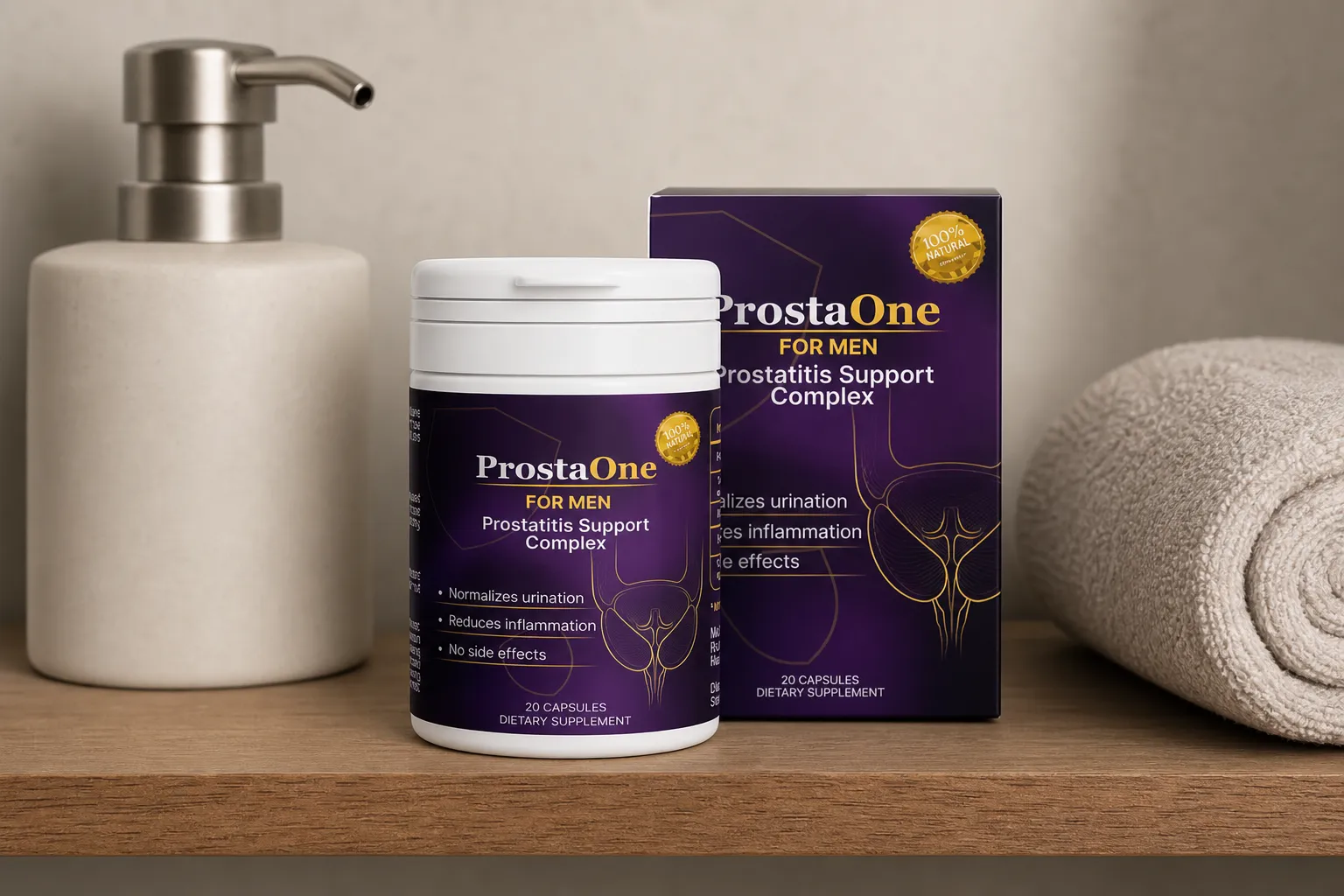 ProstaOne — la confezione nella vita quotidiana