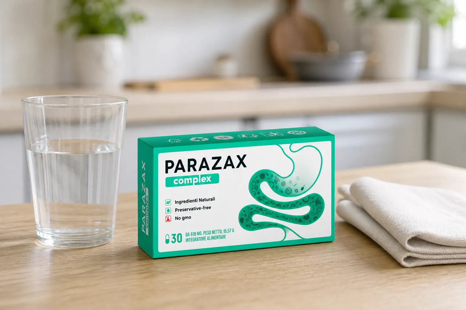 Parazax Complex — la confezione nella vita quotidiana