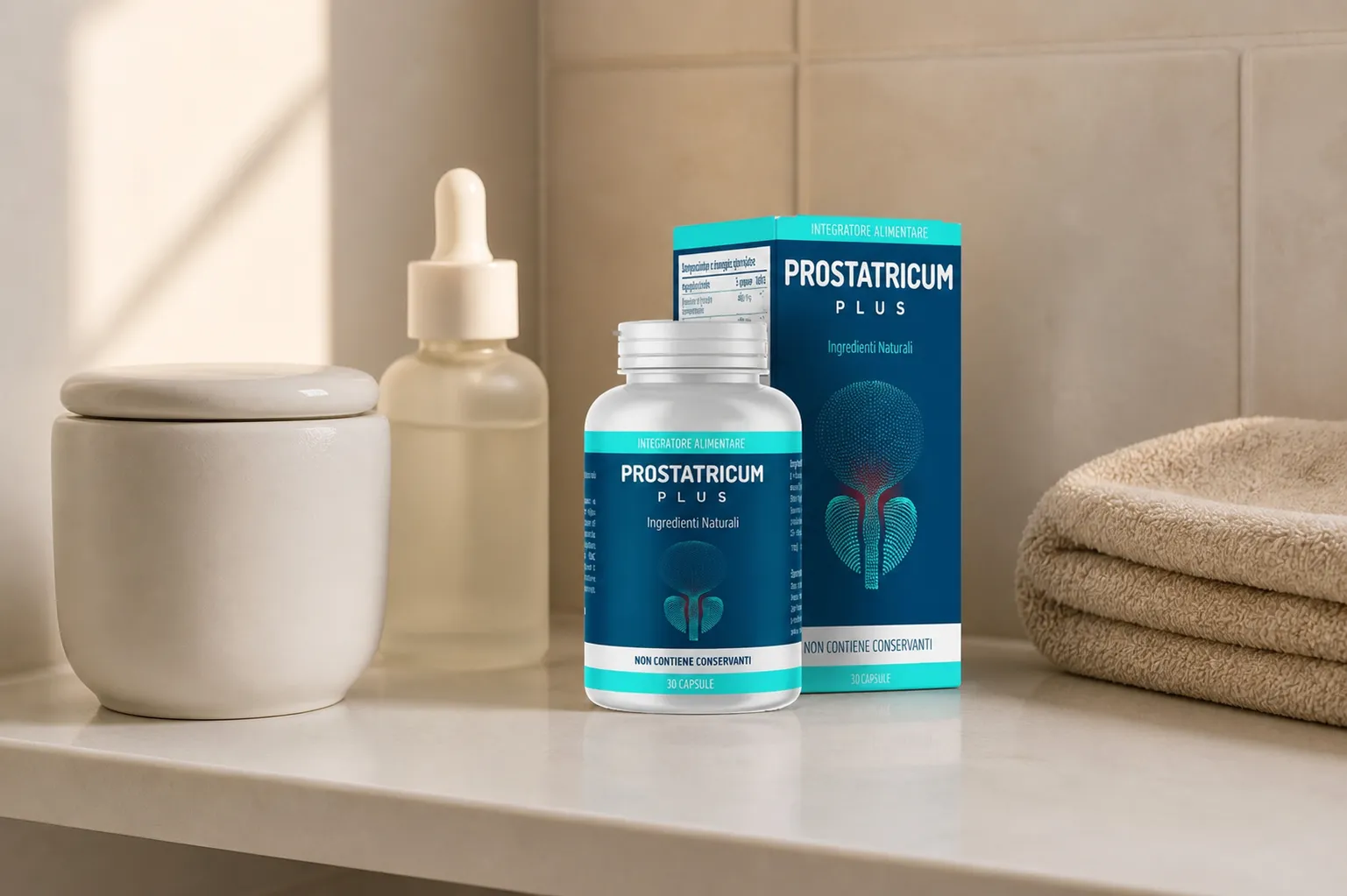 Prostatricum PLUS — la confezione nella vita quotidiana