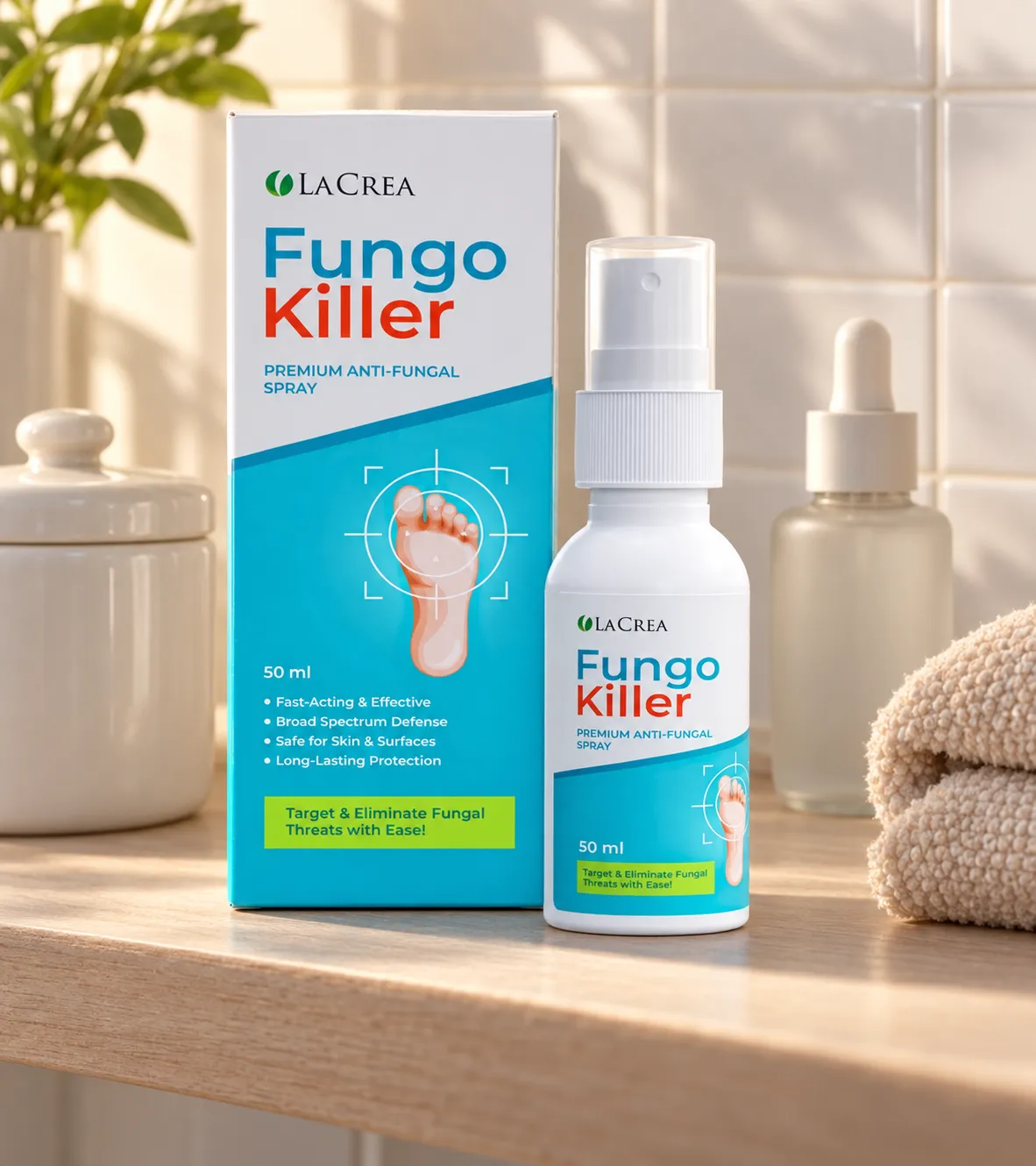 Fungokiller — la confezione nella vita quotidiana