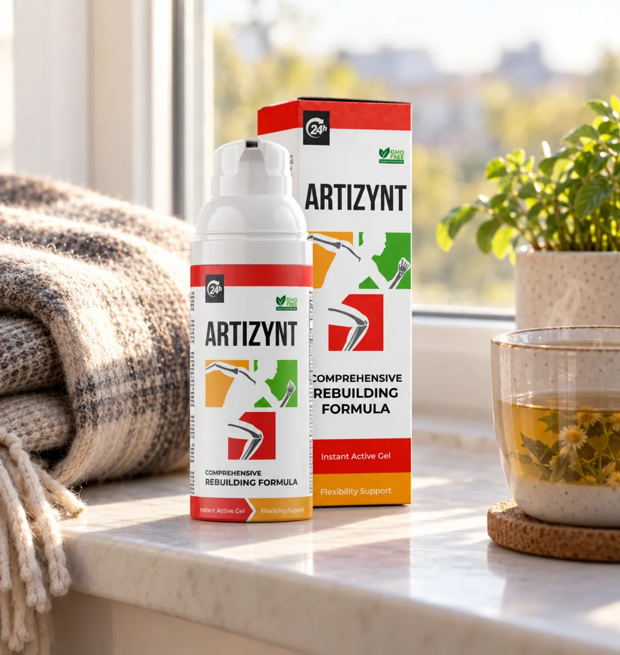 ArtiZynt Gel — la confezione nella vita quotidiana