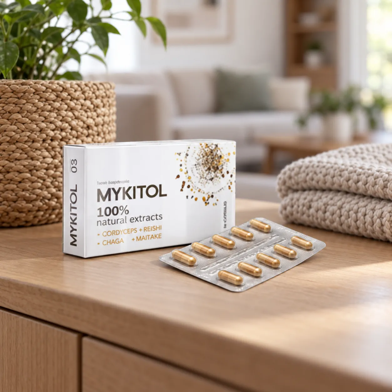 Mykitol WHITE — la confezione nella vita quotidiana