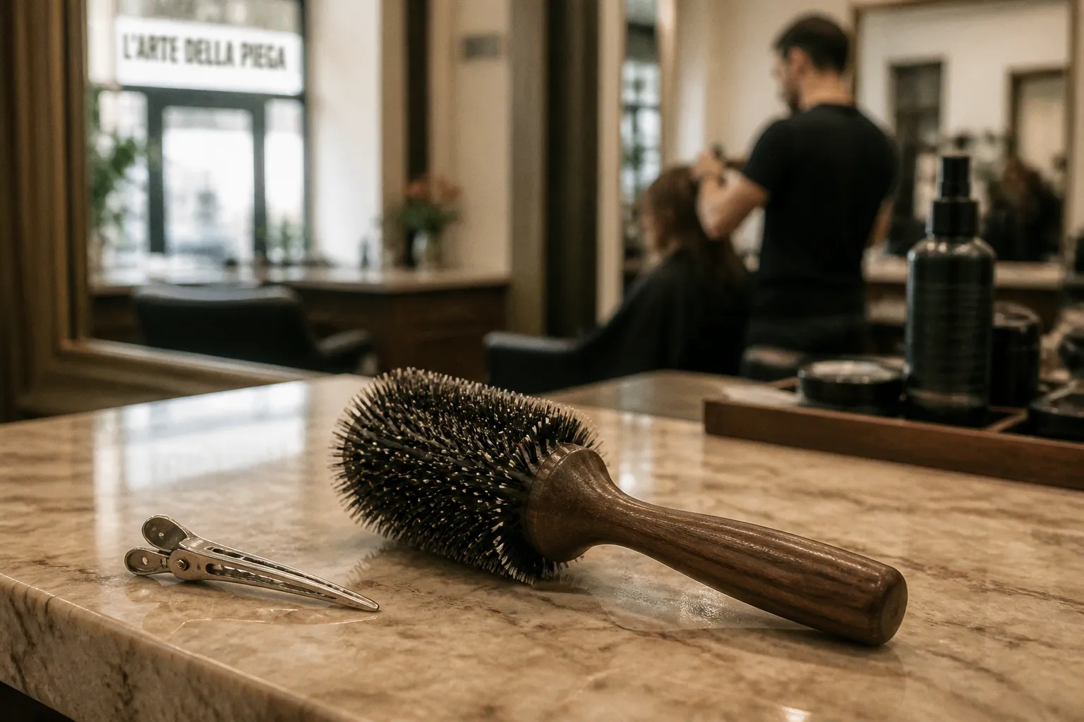 Piega blowout anni 90: la tecnica per capelli voluminosi