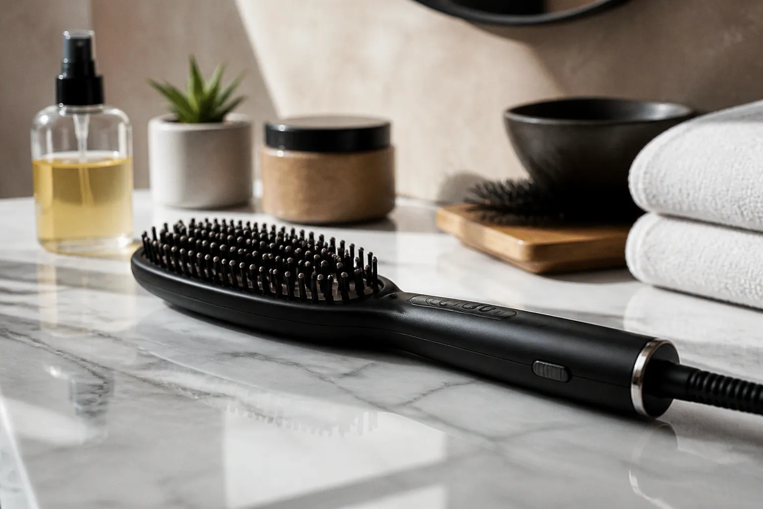 Spazzola lisciante: la tecnica per non spezzare i capelli
